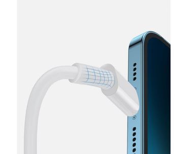 CABLE DATOS/CARGADOR USB-C A LIGHTNING 1M APPROX