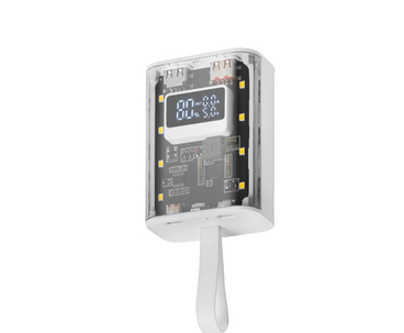 POWER BANK MPK-10K 10000mAh 22.5W BLANCO MARS GAMING