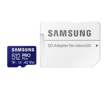 MICRO SD 512 GB PRO PLUS 1 ADAP. CLASS 10 SAMSUNG