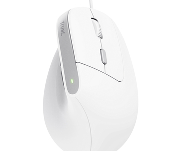 RATON OPTICO ERGONOMICO VERTICAL BAYO II BLANCO TRUST