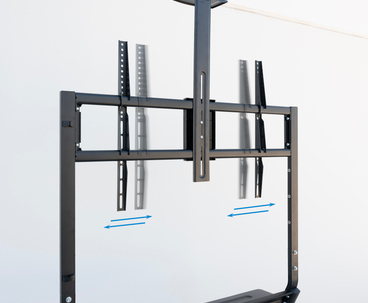 SOPORTE SUELO CON RUEDAS iSTAR 55''-100'' NEGRO TOOQ